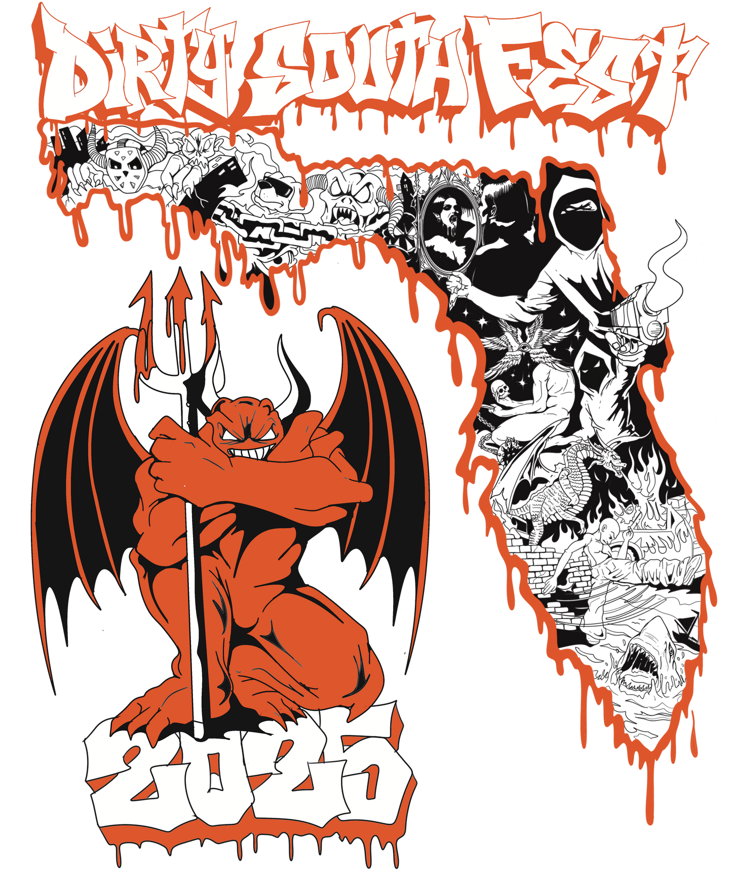[PRE ORDER] DIRTY SOUTH FEST VHS TAPE BOX SET
